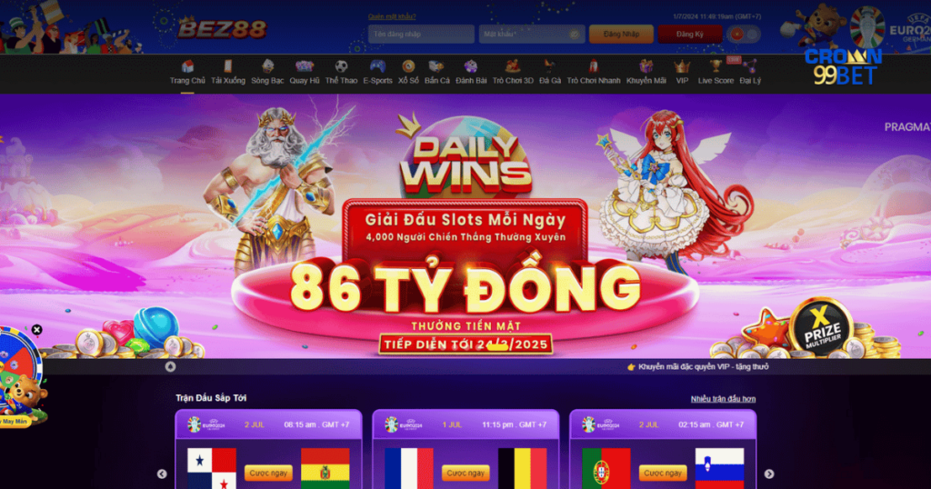 BEZ88 - Đỉnh Cao Cá Cược Thể Thao, Casino & Game Uy Tín