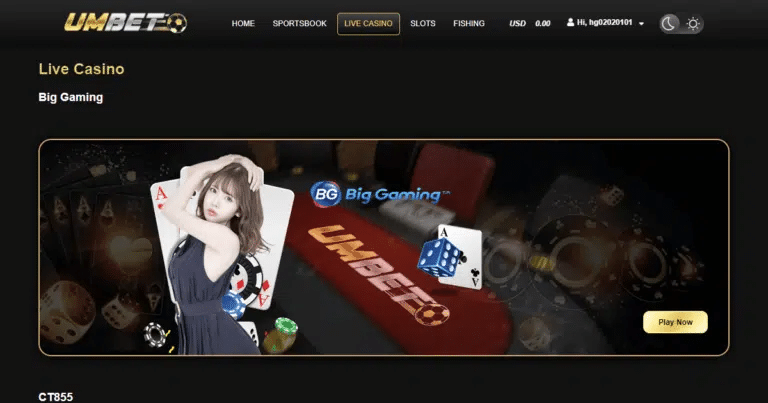 UMBET - Hệ Thống Giải Trí Thể Thao, Casino & Game Hàng Đầu